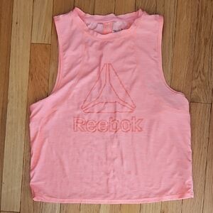 Reebok Coral Sleeveless Crop Top